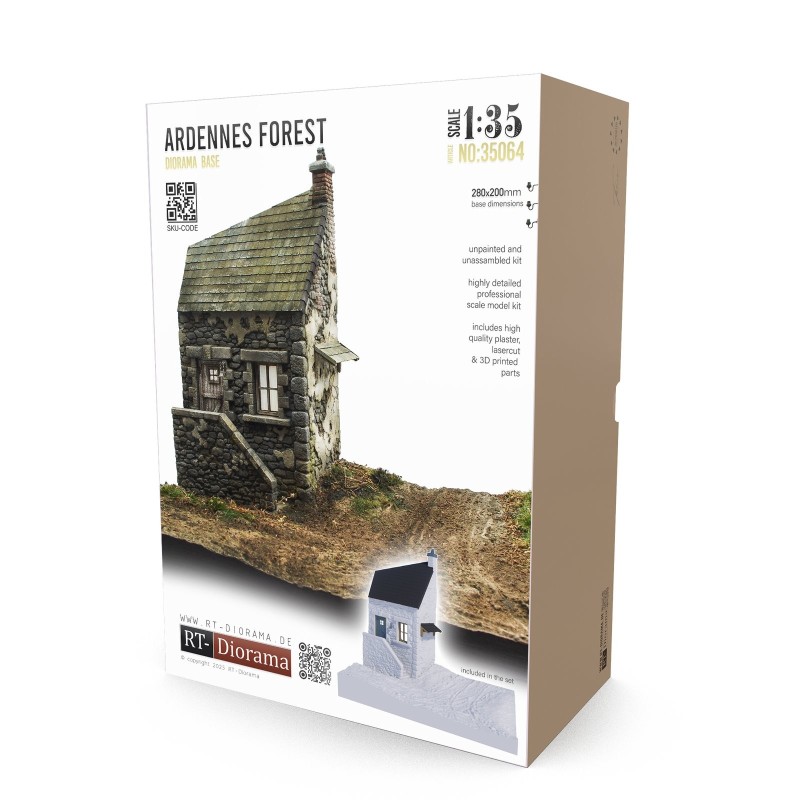 “Ardennes Forest” [Diorama Base]  1/35