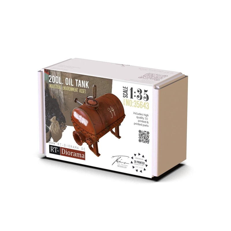200L Oil Tank 1/35