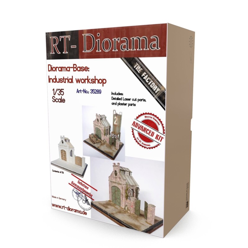 Industrial Workshop [Diorama Base]  1/35