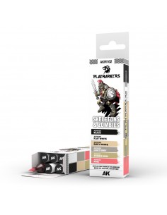 Playmarkers SET - SKELETONS...