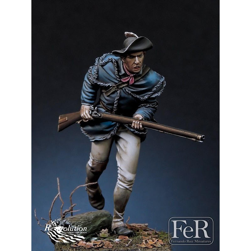 Morgan’s Riflemen Boston, 1775  (75mm)