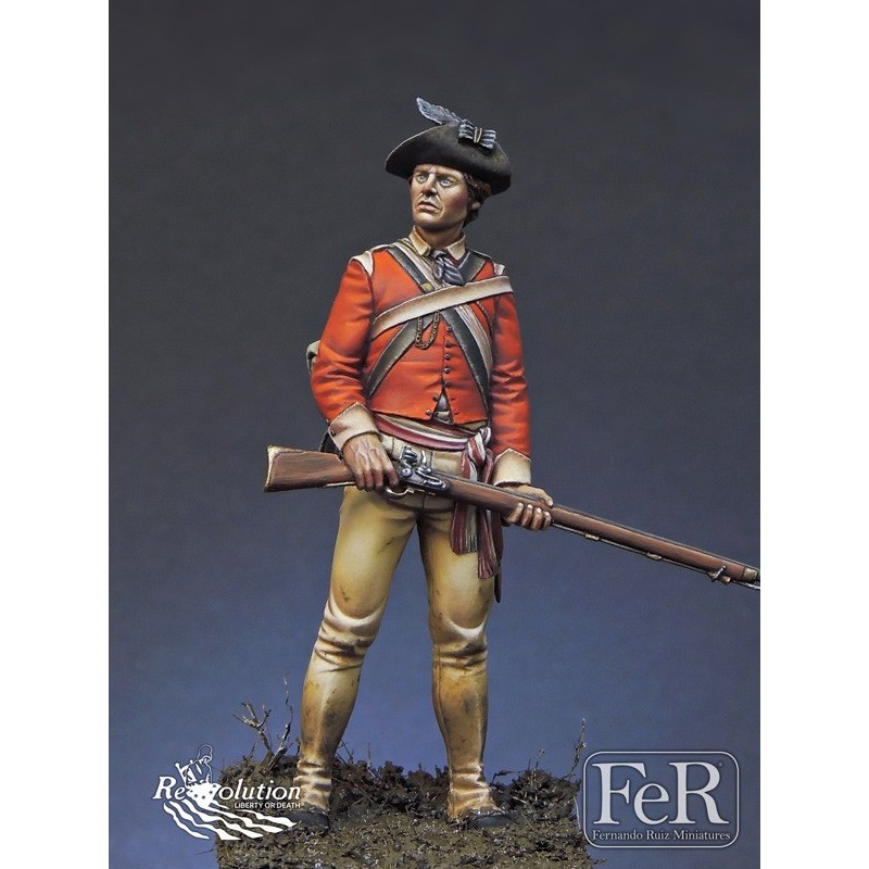 40th Regiment of Foot Light Infantry, 1776 (75mm)