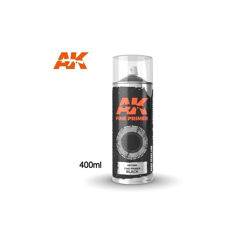 Fine Primer Black - Spray 400ml