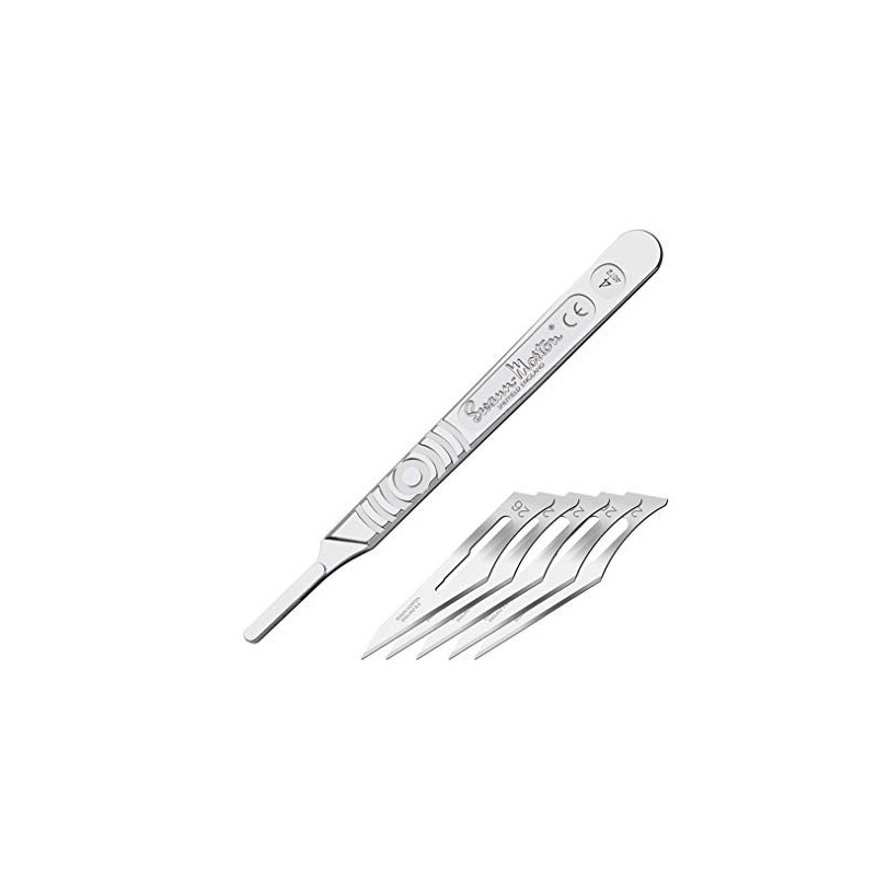 Bisturi cutter professionale + 5 lame n°11