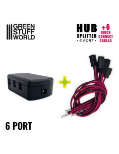 Splitter HUB a 6 porte + 6...