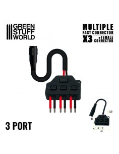 Connettore rapido x3 uscite...