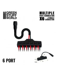 CONNETTORE RAPIDO X6 USCITE...