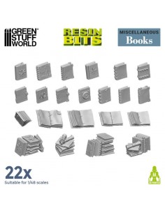 Set stampato in 3D - Libri...