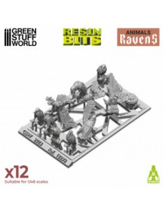 Set stampato in 3D - Corvi... 2