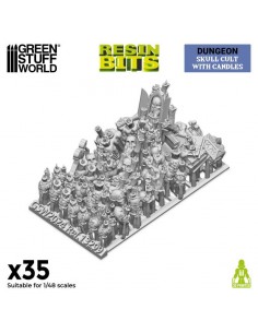 Set stampato in 3D - Teschi... 2