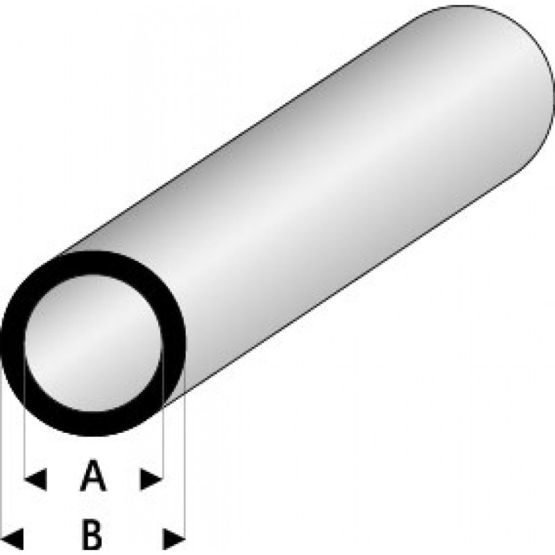 Tubetti 7,9 mm diametro - 350 lunghezza