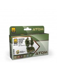 Vegetation Diorama Colors -...