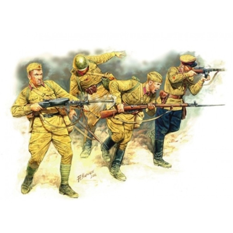 Fanteria russa in azione 1941