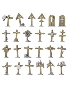 Croci di legno da trincea...