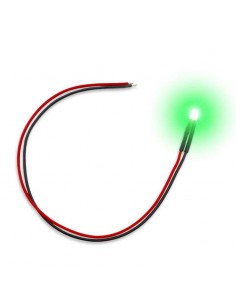 Luci LED lampeggianti verdi...