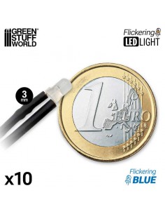Luci LED lampeggianti blu 3... 2