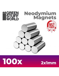 Magneti Neodimio 2x1mm -...