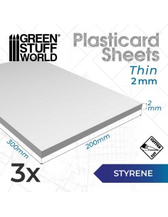 Fogli di polistirolo 2 mm...