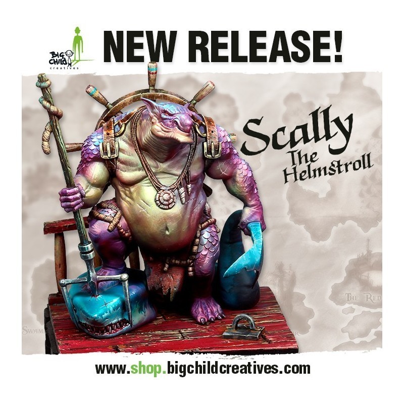 SCALLY THE HELMSTROLL (75mm)
