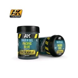 Gel effetto acqua BLU PACIFICO - 250ml (Acrilico)