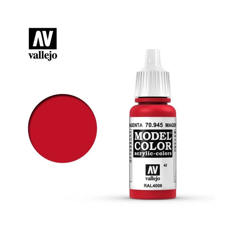Model Color Matt 044 - Magenta 18 ml