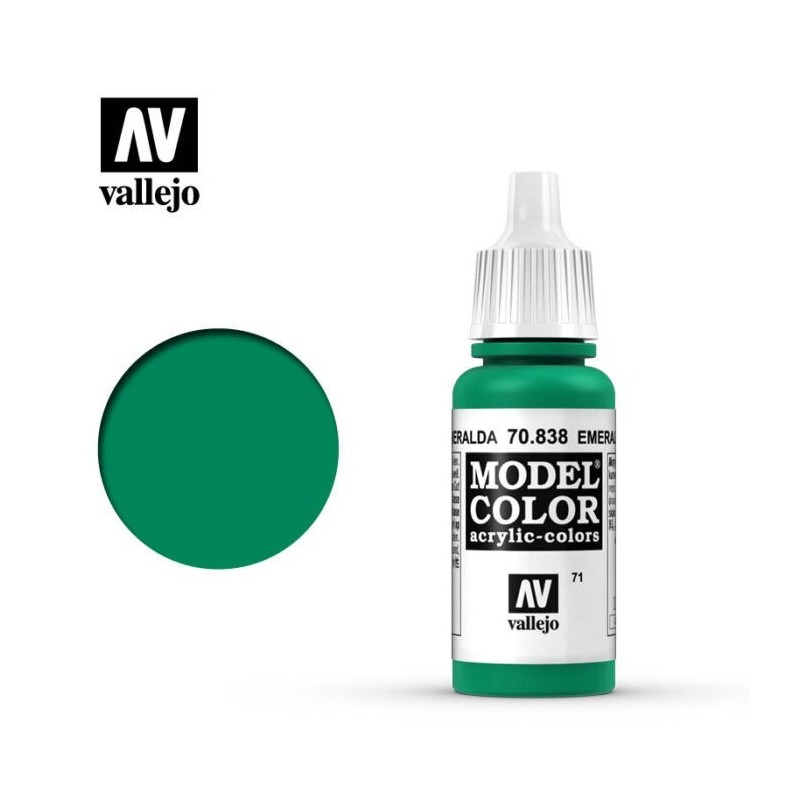 Model Color Matt 075 - Emerald 18 ml