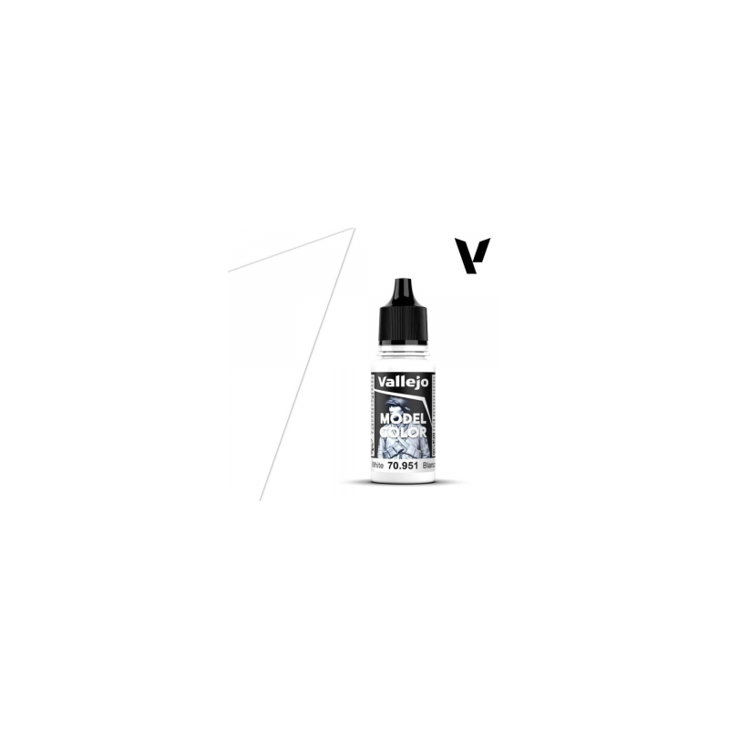 Model Color Matt 001 - White 18 ml