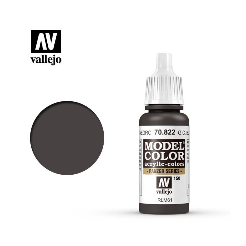 Model Color Matt 145 - Cam. Black Brown 18 ml