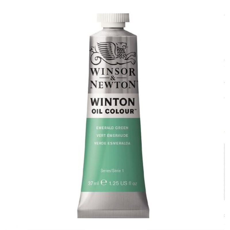 Winton oil colour - Emerald Green 18