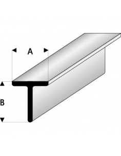 Profilati a T 3 x 3mm Maquett