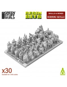 Teschi infuocati in Resina... 2