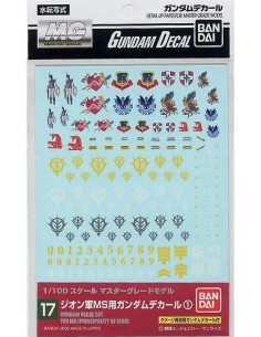Gundam Decal Mg Multi Zeon...