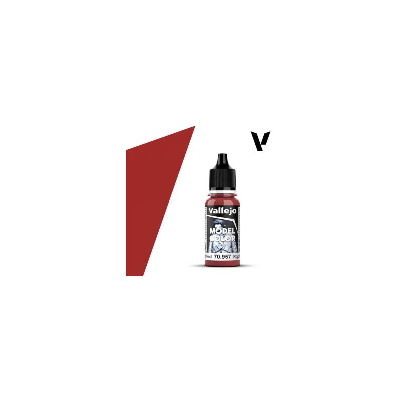 Model Color Matt 039 - Flat Red 18 ml