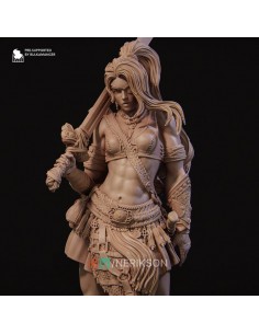 Lia the Barbarian Mercenary...