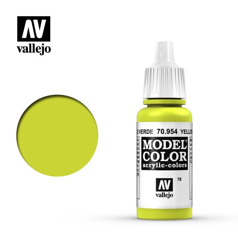 Model Color Matt 090 - Yellow Green 18 ml