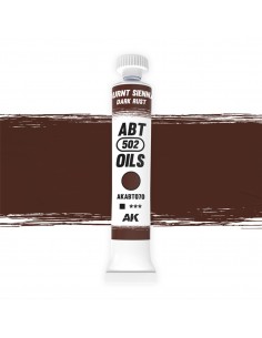 Colore ad olio Burnt Sienna...