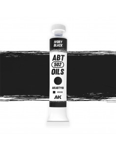 Colore ad olio Ivory Black...