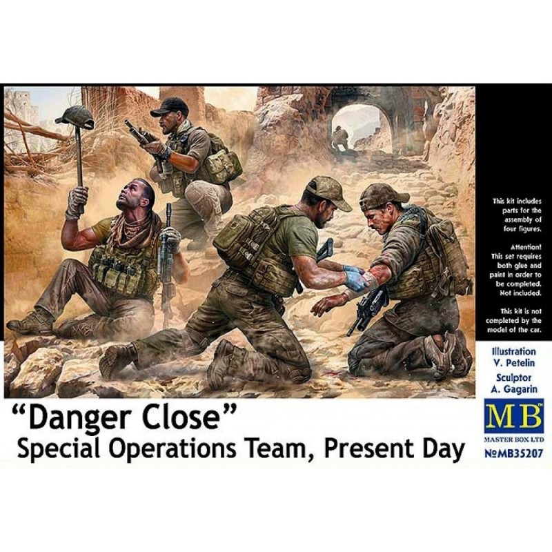 “Danger Close. Special Operations Team, Present Day"