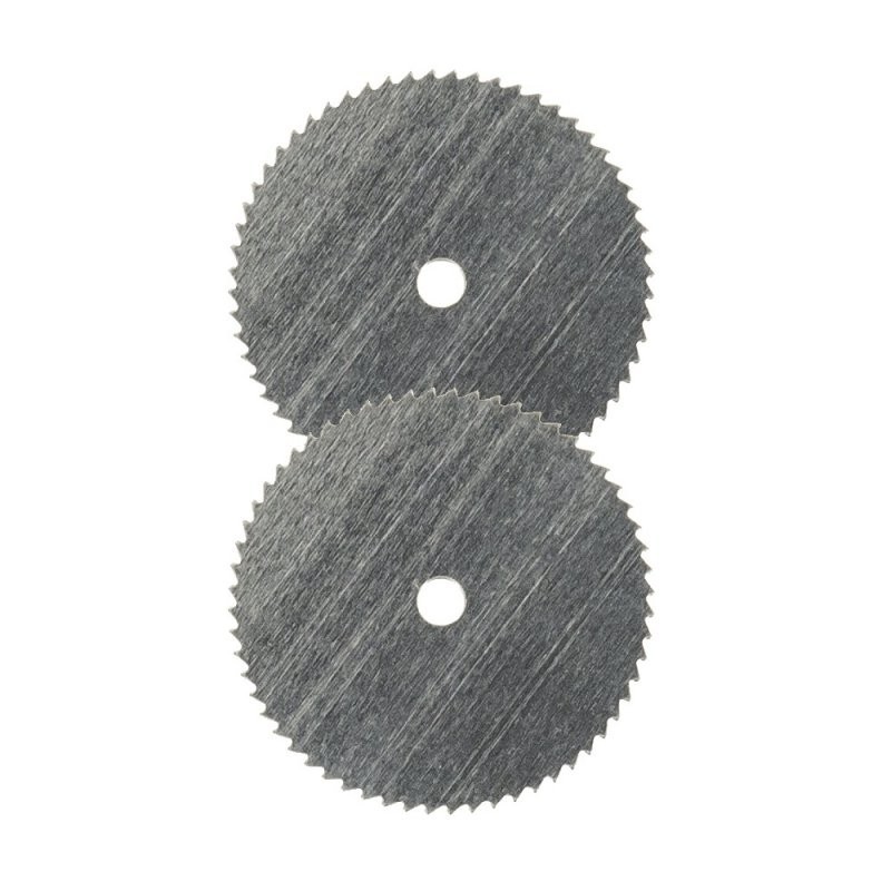 2 seghe circolari diametro 1.5cm
