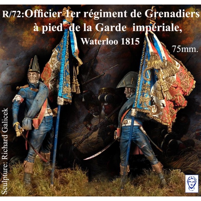 Officier 1er régiment de Grenadiers à pied de la Garde Imp.(75mm)