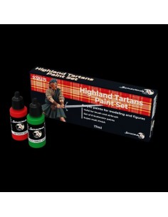HIGHLAND TARTANS paint set
