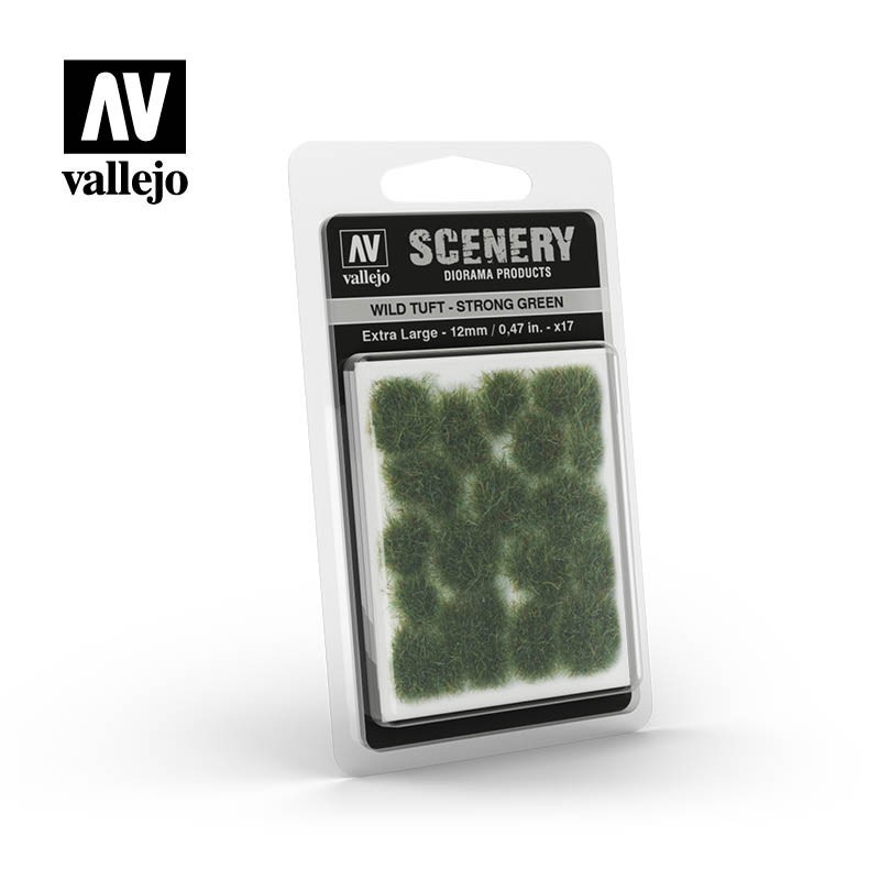 Wild Tuft – Strong Green 12mm