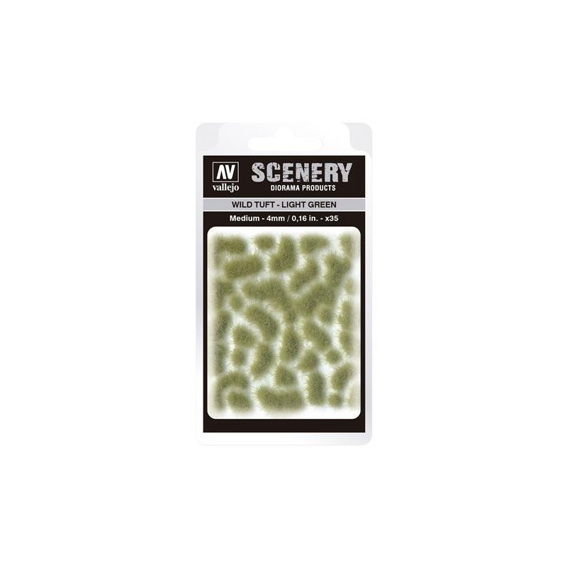 Scenery Wild Tuft - Light Green size Medium 4mm