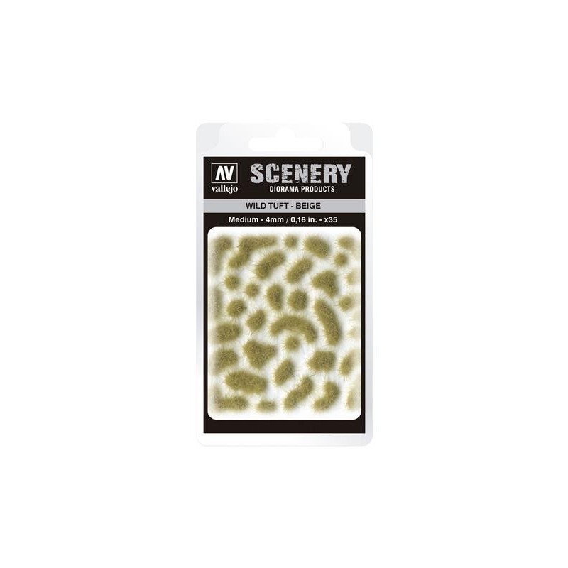 Scenery Wild Tuft - Beige size Medium 4mm