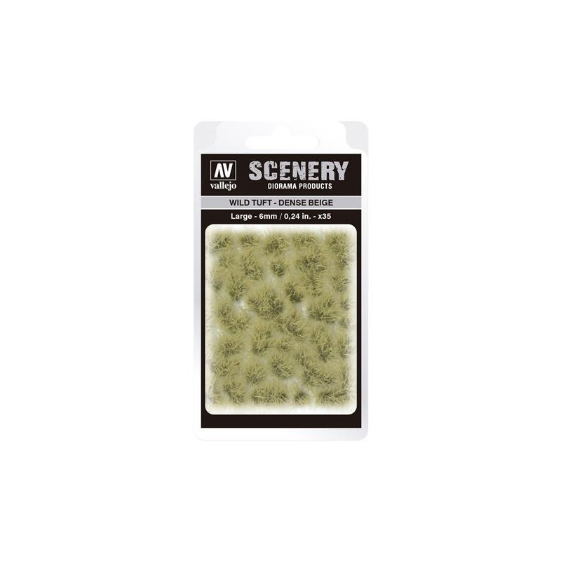 Scenery Wild Tuft - Dense Beige size Large 6mm