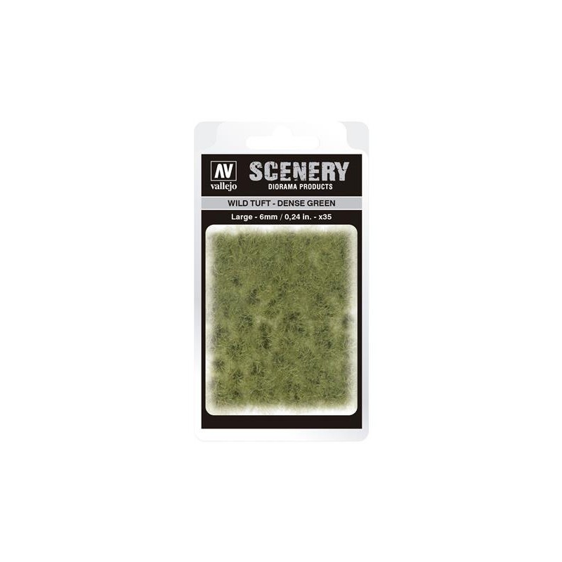 Scenery Wild Tuft - Dense Green size Large 6mm