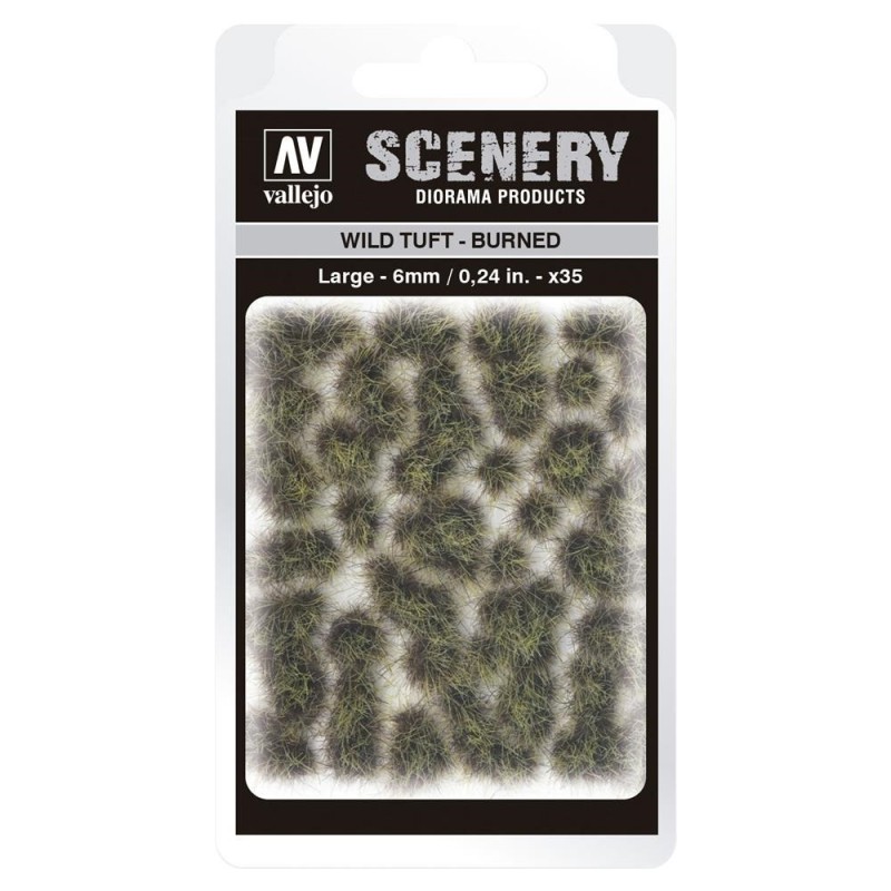 Scenery Wild Tuft - Burned size Large 6mm