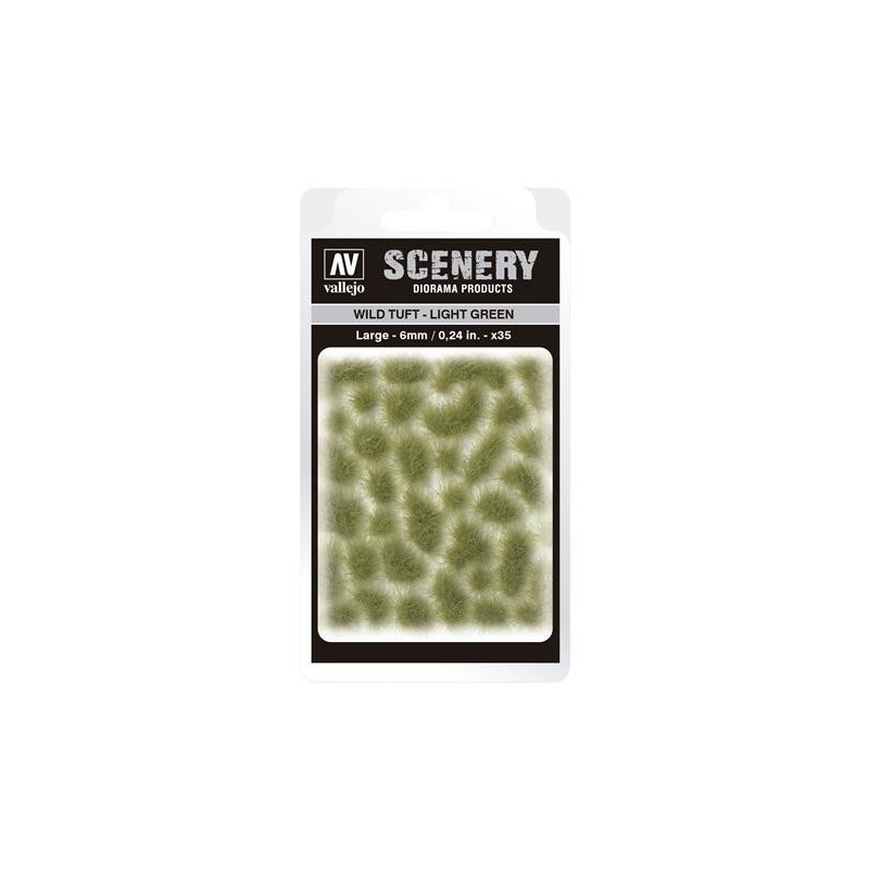 Scenery Wild Tuft - Light Green size Large 6mm