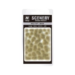 Scenery Wild Tuft - Beige size Large 6mm