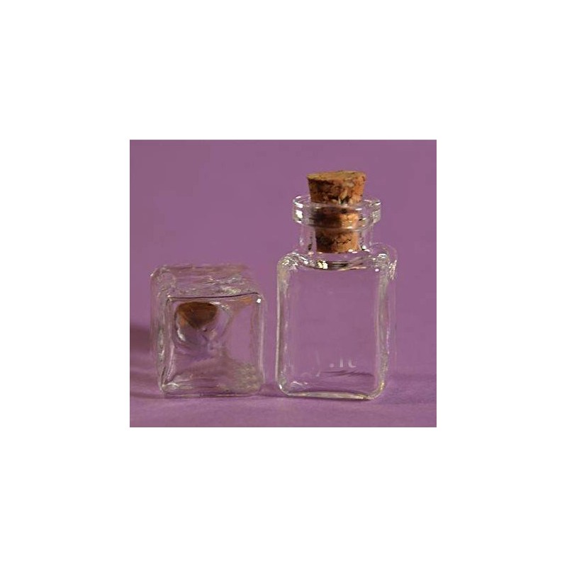 Mini flacone quadrato
